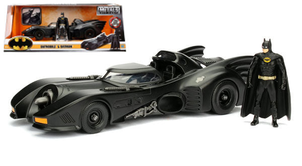 Jada Toys - BATMOBILE 1989 WITH BATMAN FIGURE 1:24 - Cod. JADA98260