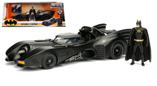 Jada Toys - BATMOBILE 1989 WITH BATMAN FIGURE 1:24 - Cod. JADA98260
