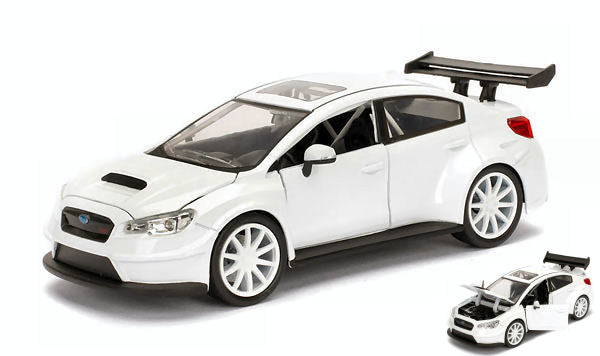 Jada Toys - MR.LITTLE NOBODY S SUBARU WRX STi FAST & FURIOUS 8 WHITE 1:24 - Cod. JADA98296