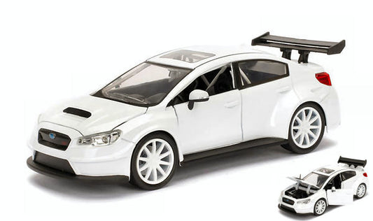 Jada Toys - MR.LITTLE NOBODY S SUBARU WRX STi FAST & FURIOUS 8 WHITE 1:24 - Cod. JADA98296