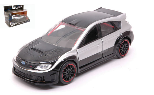 Jada Toys - BRIAN'S SUBARU IMPREZA WRX STI FAST & FURIOUS SILVER/BLACK 1:32 - Cod. JADA98507