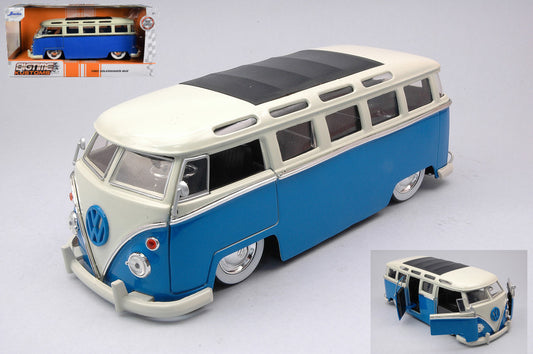 Jada Toys - VW BUS T1 BLUE/WHITE 1:24 - Cod. JADA99056