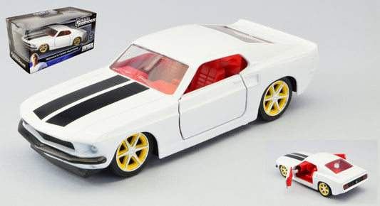 Jada Toys - ROMAN'S FORD MUSTANG FAST & FURIOUS WHITE 1:32 - Cod. JADA99517