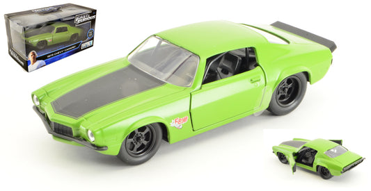 Jada Toys - CHEVY CAMARO FAST & FURIOUS GREEN 1:32 - Cod. JADA99521