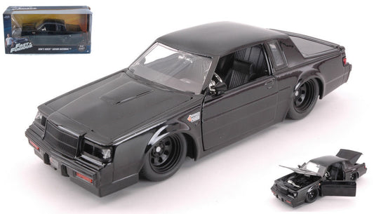 Jada Toys - DOM'S BUICK GRAND NATIONAL FAST & FURIOUS BLACK 1:24 - Cod. JADA99539