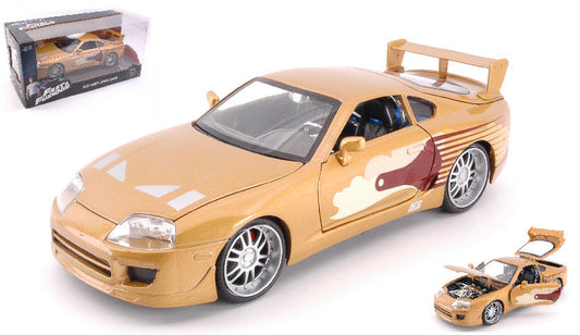 Jada Toys - SLAP JACK'S TOYOTA SUPRA FAST & FURIOUS GOLD 1:24 - Cod. JADA99540
