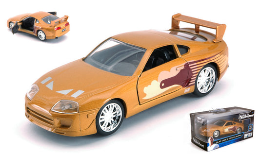 Jada Toys - TOYOTA SUPRA SLAP JACK'S FAST & FURIOUS GOLD 1:32 - Cod. JADA99542