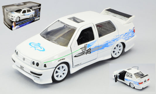Jada Toys - JESSE'S VOLKSWAGEN JETTA FAST & FURIOUS WHITE 1:32 - Cod. JADA99592