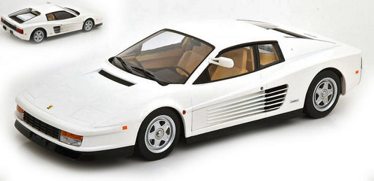 Kk Scale - FERRARI TESTAROSSA MONOSPECCHIO 1984 WHITE 1:18 - Cod. KKDC180502