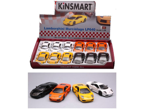 Kinsmart - LAMBORGHINI MURCIELAGO LP640 2012 cm 12 - Cod. KT5317D