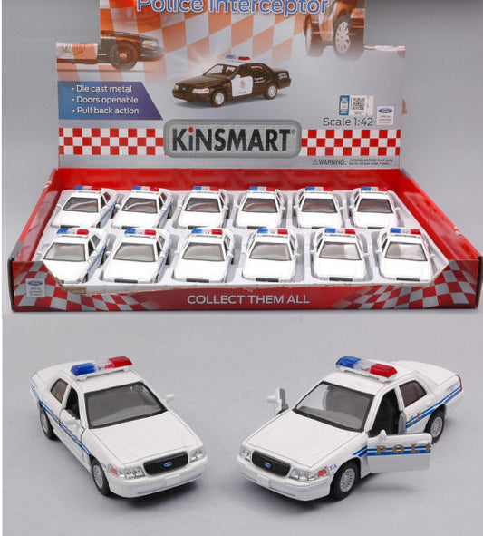 Kinsmart - FORD CROWN VICTORIA POLICE INTERCEPTOR cm 12,5 - Cod. KT5342D