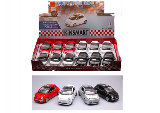 Kinsmart - FIAT 500 2007 cm 12 - Cod. KT5345D