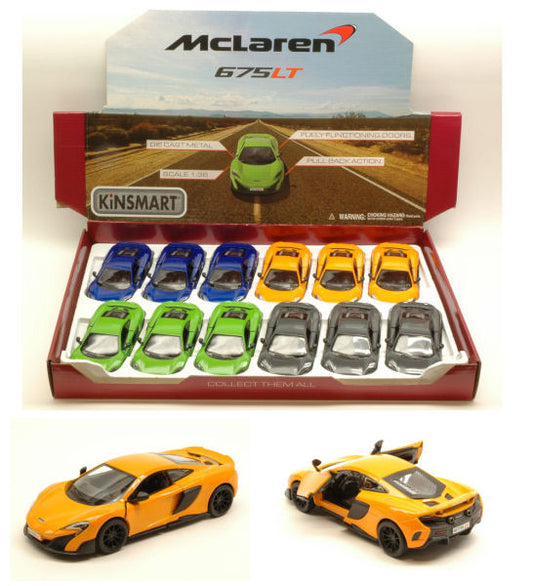 Kinsmart - MC LAREN 675 LT 2016 1:36 - Cod. KT5392D