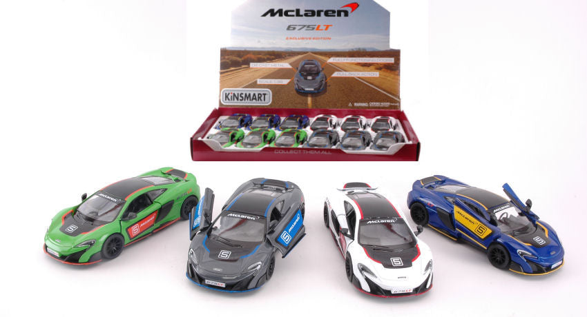 Kinsmart - MC LAREN 675LT 2016 N.5 ASS.1:36 - Cod. KT5392DF