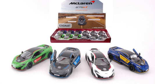 Kinsmart - MC LAREN 675LT 2016 N.5 ASS.1:36 - Cod. KT5392DF