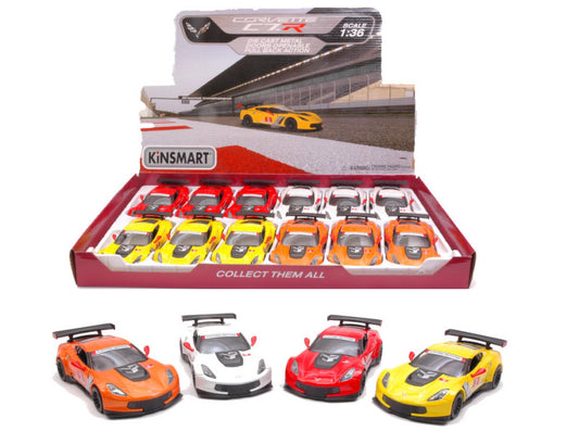 Kinsmart - CORVETTE C7-R cm 12,5 COL.ASS.1:36 - Cod. KT5397D