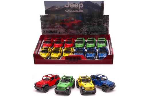 Kinsmart - JEEP WRANGLER OPEN TOP cm 12 - Cod. KT5412DA