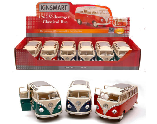 Kinsmart - VW SAMBA BUS 1962 1:24 - Cod. KT7005D
