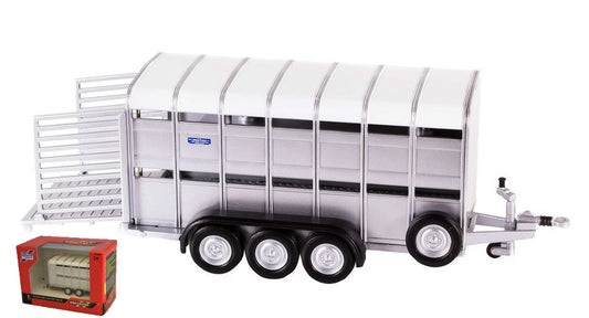 Britains - CARRO BESTIAME IFOR WILLIAMS LIVESTOCK TRAILER 1:32 - Cod. LC40710