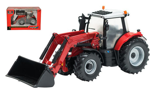 Britains - MASSEY FERGUSON 6616 TRACTOR WITH FRONT LOADER 1:32 - Cod. LC43082