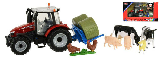 Britains - MASSEY FERGUSON 5612 TRACTOR PLAYSET 1:32 - Cod. LC43205
