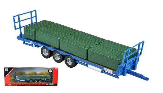 Britains - RIMORCHIO KANE BALE TRAILER 1:32 - Cod. LC43218