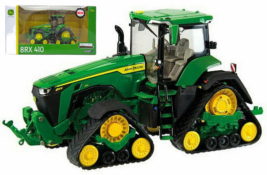 Britains - JOHN DEERE 8RX 410 CINGOLI TRIANGOLARI 1:32 - Cod. LC43249