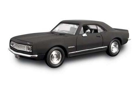Lucky Die Cast - CHEVROLET CAMARO Z-28 1967 MATT BLACK 1:43 - Cod. LDC94216MBK