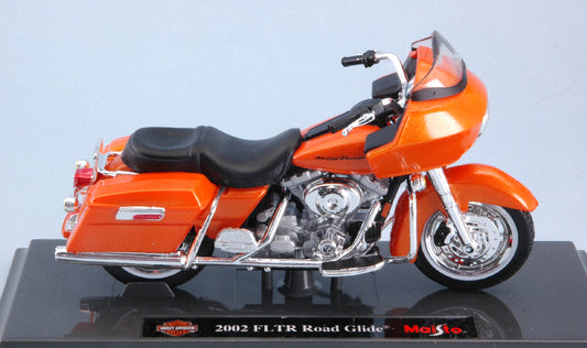 Maisto - HARLEY DAVIDSON FLTR ROAD GLIDE 2002 METALLIC ORANGE 1:18 - Cod. MI18865