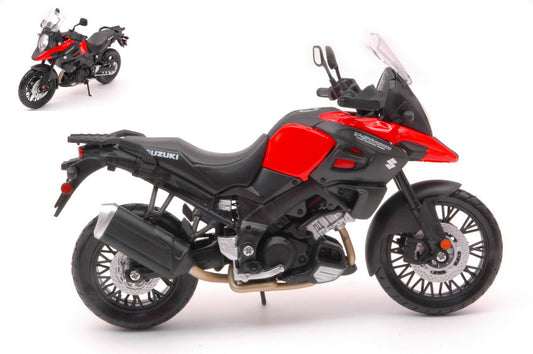Maisto - SUZUKI V-STORM RED 1:12 - Cod. MI19130