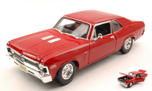 Maisto - CHEVROLET NOVA SS COUPE' 1970 RED 1:18 - Cod. MI31132R