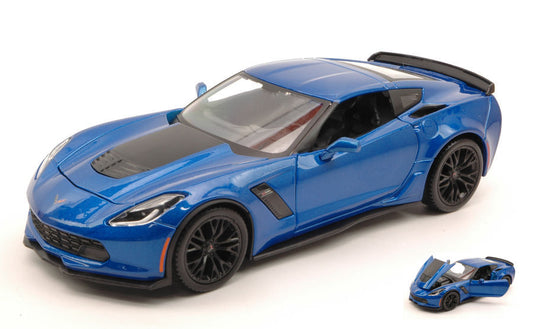 Maisto - CORVETTE Z06 2015 BLUE 1:24 - Cod. MI31133BL