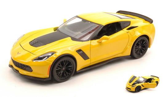 Maisto - CORVETTE Z06 2015 YELLOW 1:24 - Cod. MI31133Y