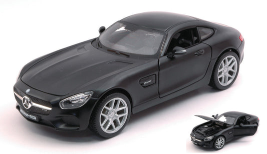 Maisto - MERCEDES AMG GT DULL BLACK COLLECTION 1:24 - Cod. MI31134B