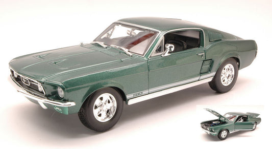 Maisto - FORD MUSTANG GTA FASTBACK 1967 METALLIC GREEN 1:18 - Cod. MI31166GR