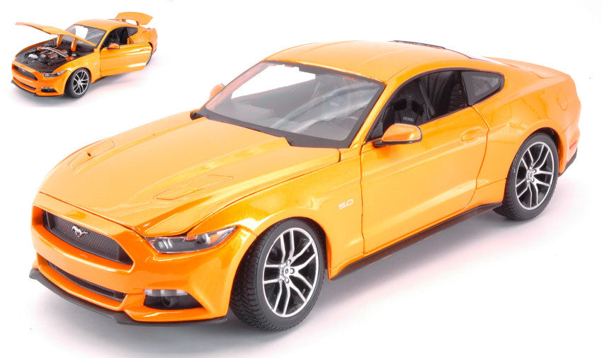Maisto - FORD MUSTANG GT 2015 ORANGE 1:18 - Cod. MI31197OR