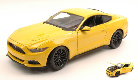 Maisto - FORD MUSTANG GT 2015 YELLOW 1:18 - Cod. MI31197Y