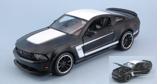Maisto - FORD MUSTANG BOSS 302 (DULL BLACK COLLECTION) 1:24 - Cod. MI31269Z