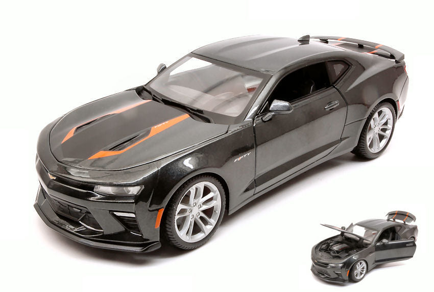 Maisto - CHEVROLET CAMARO 50th ANNIVERSARY 2017 SPECIAL EDITION SILVERGUN 1:18 - Cod. MI31385G