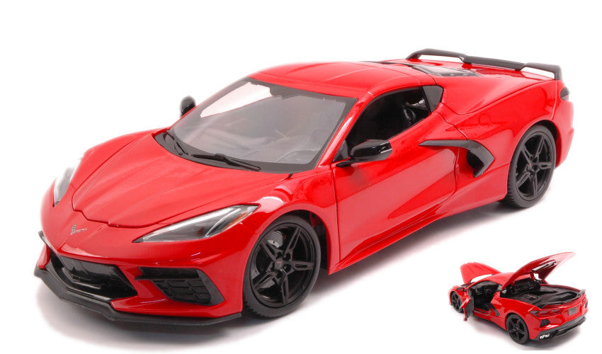 Maisto - CHEVROLET CORVETTE STINGRAY 2020 RED 1:18 - Cod. MI31447R