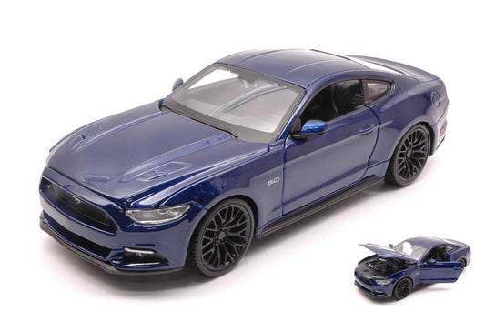 Maisto - FORD MUSTANG GT 2015 BLUE 1:24 - Cod. MI31508BL