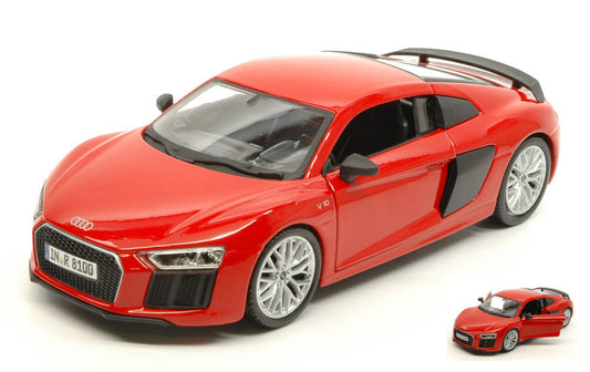 Maisto - AUDI R8 V10 PLUS 2015 RED 1:24 - Cod. MI31513R