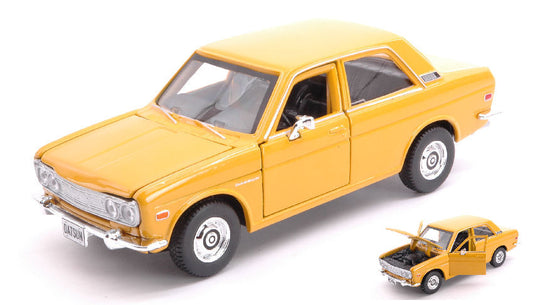 Maisto - DATSUN 510 1971 YELLOW 1:24 - Cod. MI31518Y