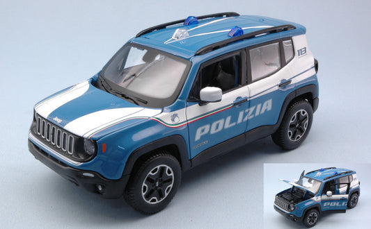 Maisto - JEEP RENEGADE POLIZIA 1:24 - Cod. MI31520P