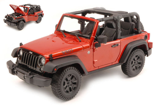 Maisto - JEEP WRANGLER OPEN TOP 2014 COPPER METALLIC 1:18 - Cod. MI31610C