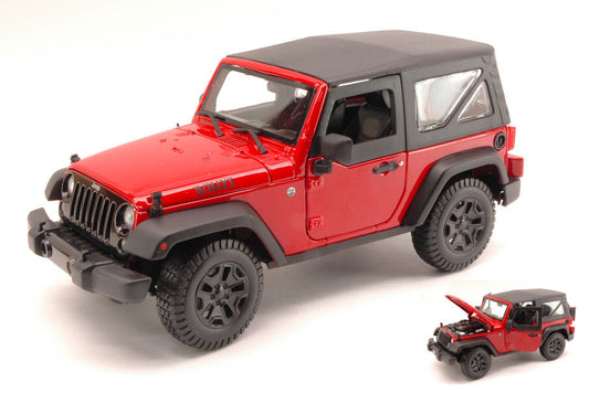 Maisto - JEEP WRANGLER 2014 RED 1:18 - Cod. MI31676R