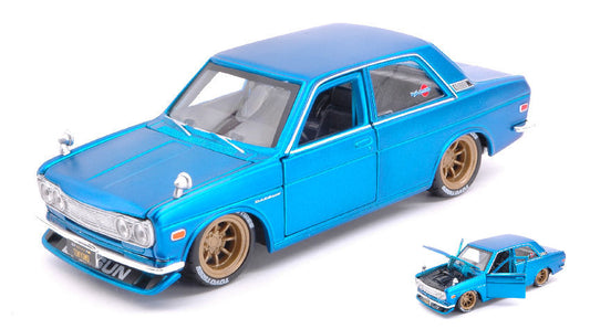 Maisto - DATSUN 510 1971 BLUE 1:24 - Cod. MI32527