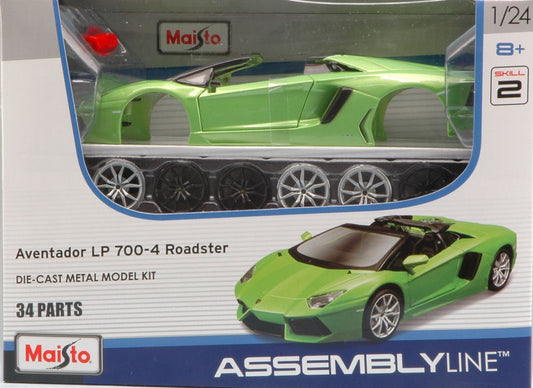 Maisto - LAMBORGHINI AVENTADOR LP700-4 ROADSTER KIT 1:24 - Cod. MI39124