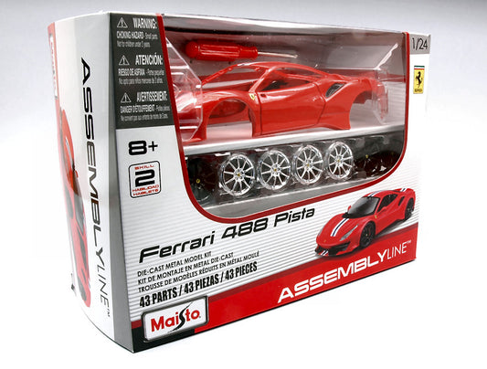 Maisto - FERRARI 488 PISTA KIT 1:24 - Cod. MI39135