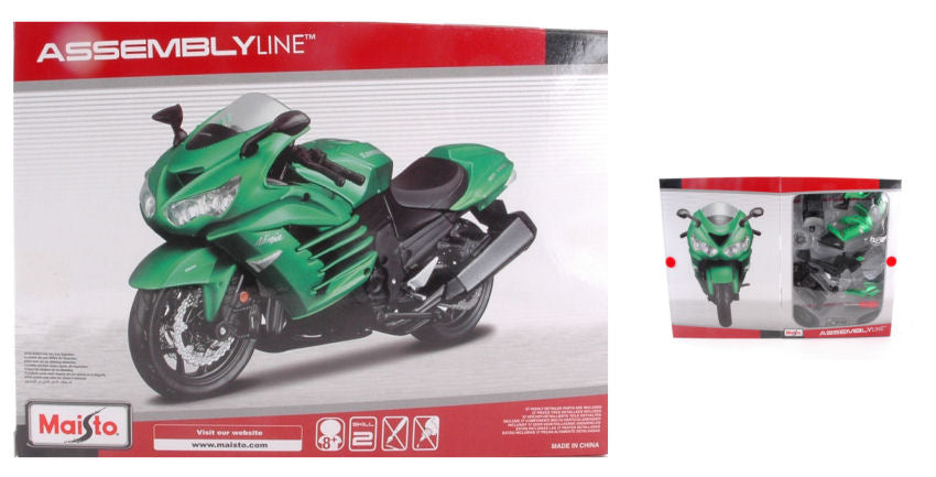 Maisto - KAWASAKI NINJA ZX-14R KIT 1:12 - Cod. MI39197